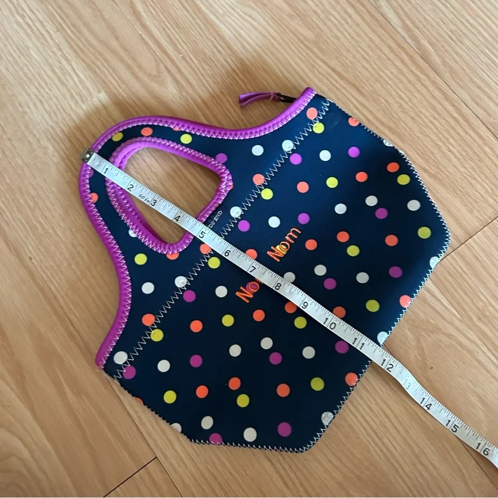 Lands’ End Kids Polka Dot Nom Nom Lunch Bag